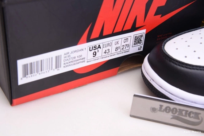 Kicktheory Jordan Air DA2728-100 Top 1 2.0 Retro High 3 0819